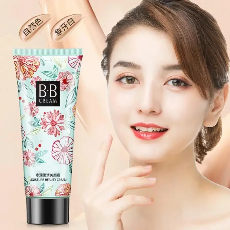 2024 Fashion Natural BB Cream Whitening Moisturizing Concealer Nude Foundation Makeup Face Beauty Cosmetics New