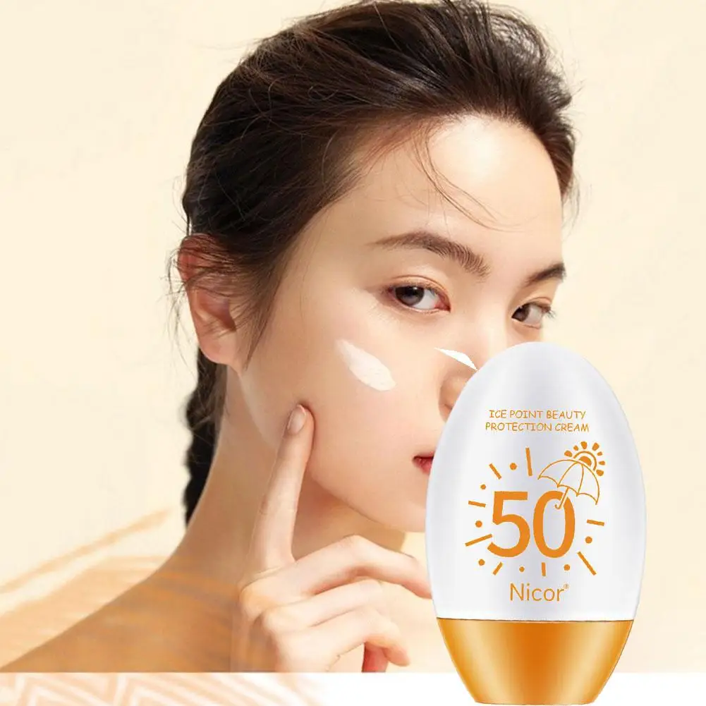 Sunscreen Whitening Sun Cream SPF 50+ Facial Body Skin Moisturizing Protective Oil-control Sunscreen Anti-Aging Face Cream A7G5